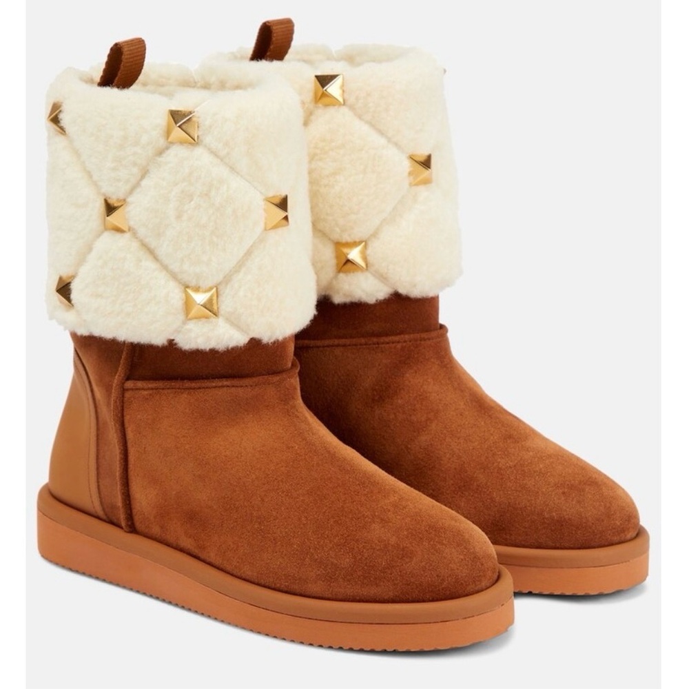 Valentino Garavani Roman Stud Ankle Boots